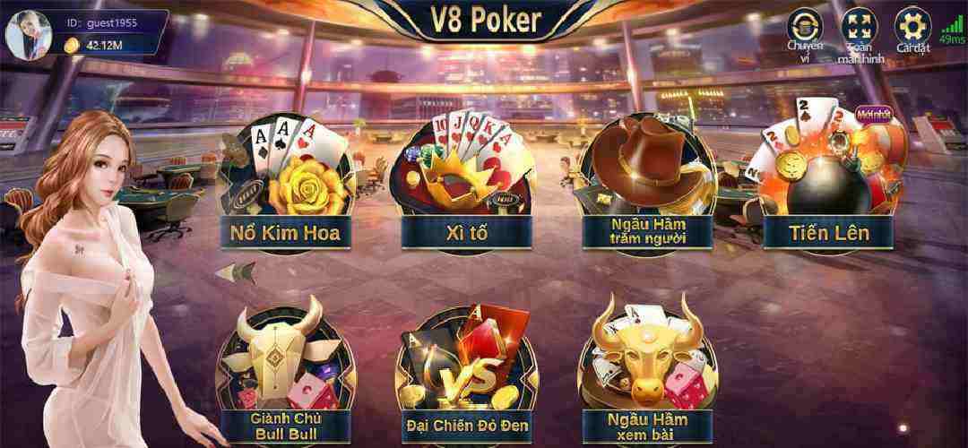 V8 Poker mang đến nhiều giá trị phần thưởng khủng 